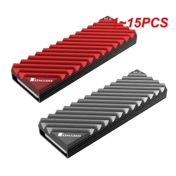1~15PCS Jonsbo M2-3 צלעות קירור SSD פיזור חום רדיאטור מ. 2 קירור קירור חום תרמי רפידות מדבקה קריר האפוד עבור 2 מ.